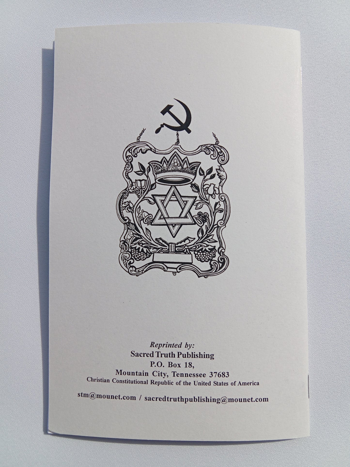 Power and Aims of International Jewry by United States War Department SB