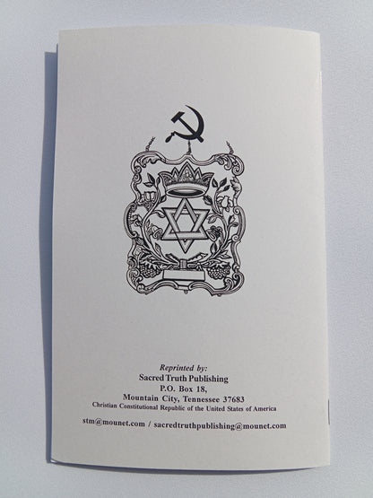 Power and Aims of International Jewry by United States War Department SB