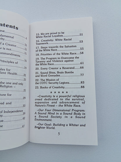Little White Book by Ben Klassen