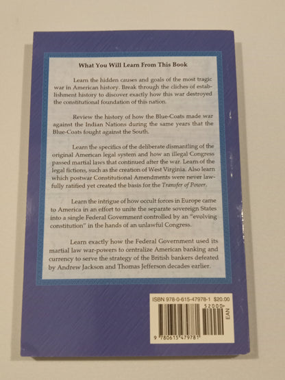 Transfer of Power: The War of 1861 by Elliott Germain PB