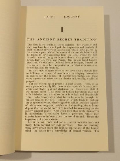 Secret Societies and Subversive Movements by Nesta Webster PB