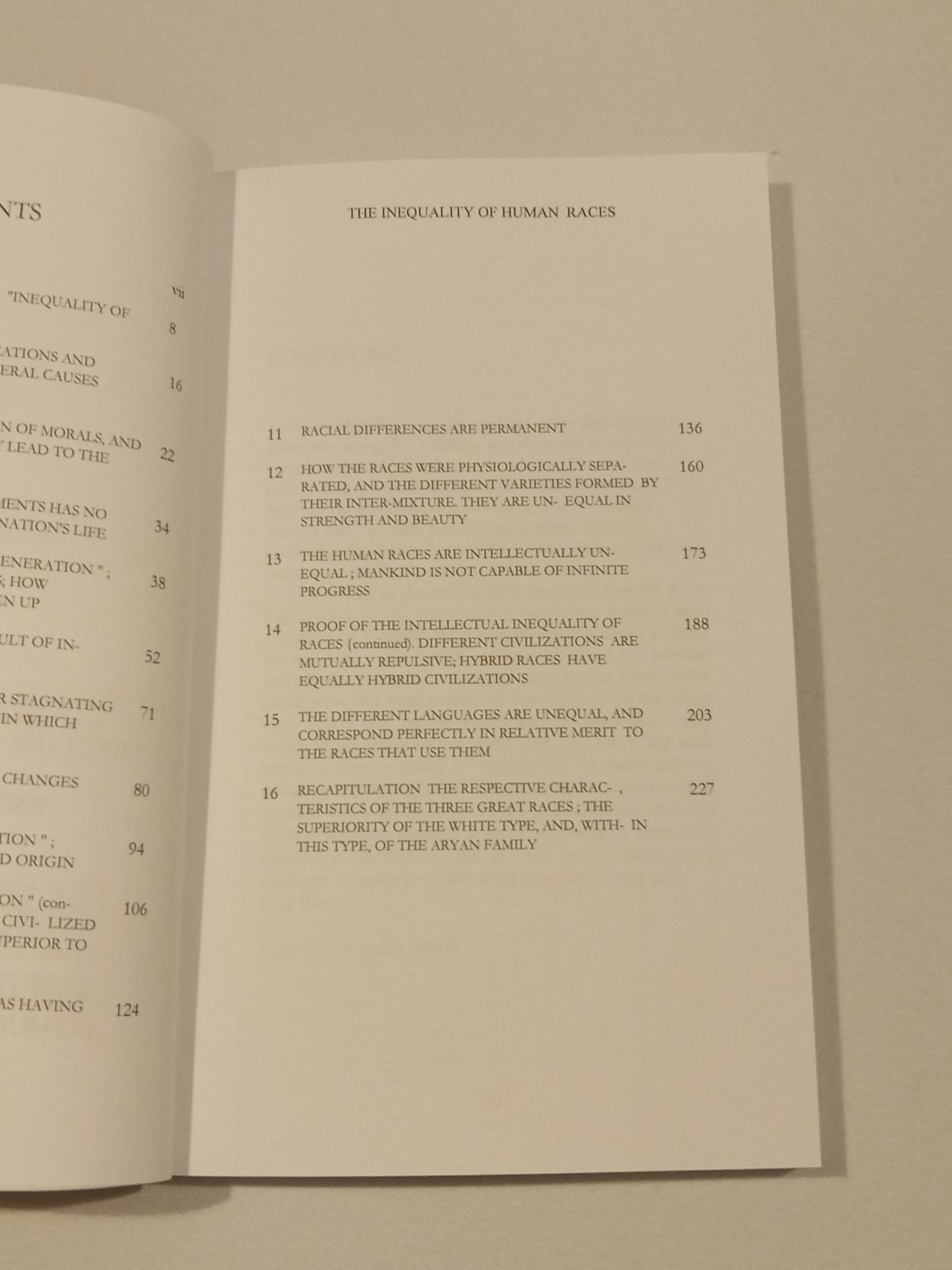 Essay on the Inequality of Human Races: Causes of Wars by Arthur de Gobineau PB