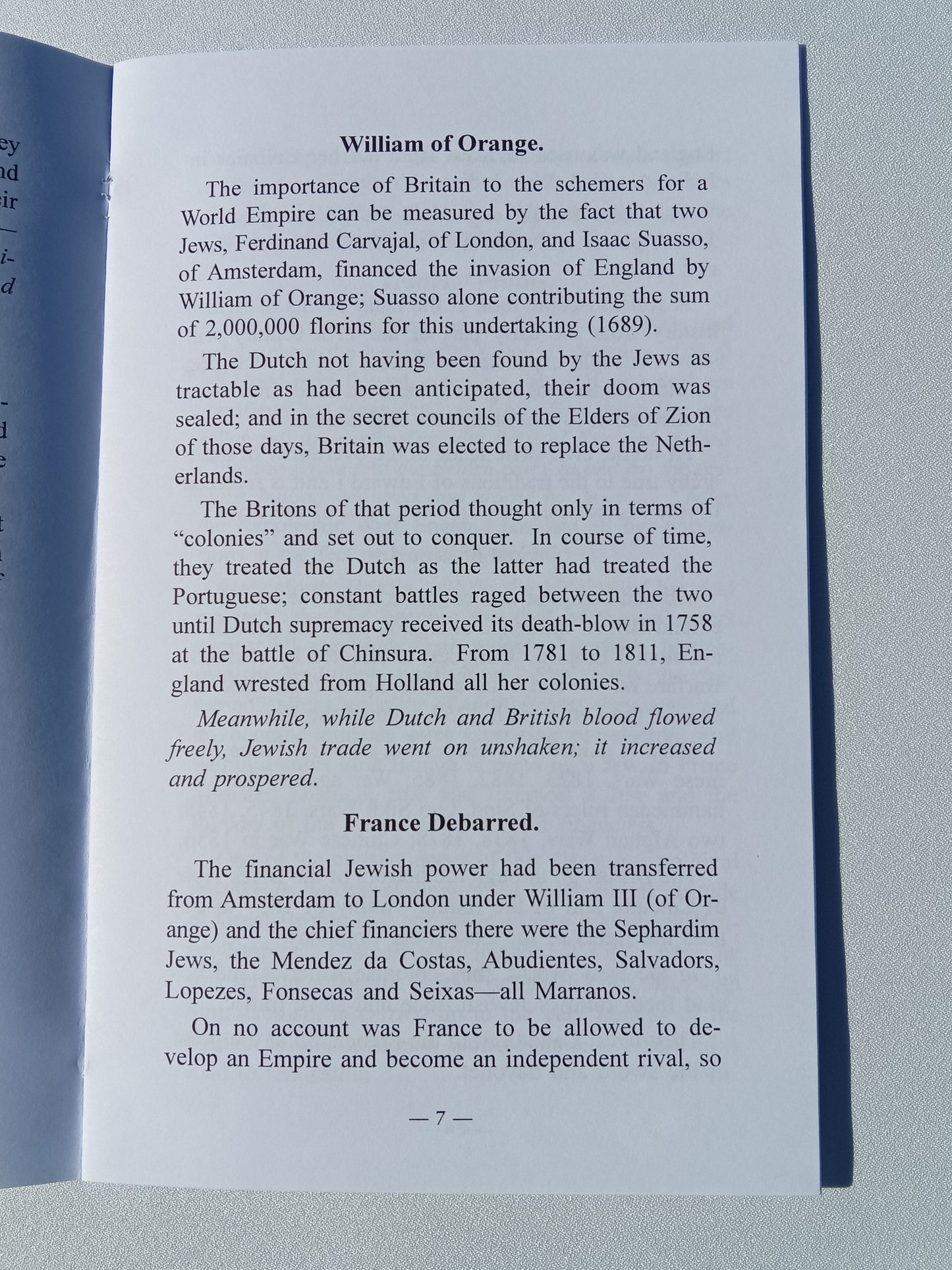Jews and the British Empire by Leslie Fry SB