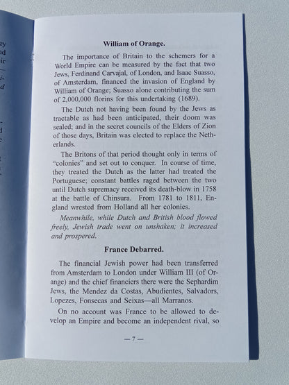 Jews and the British Empire by Leslie Fry SB