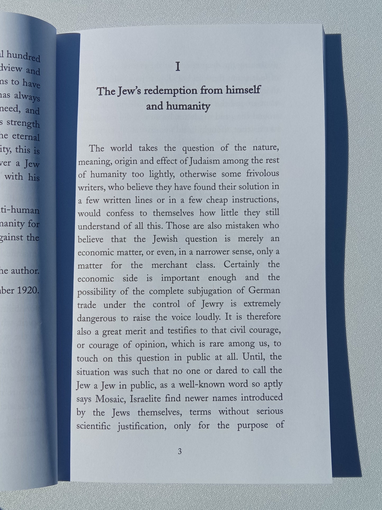 Overcoming Judaism by Rudolf Gorsleben PB