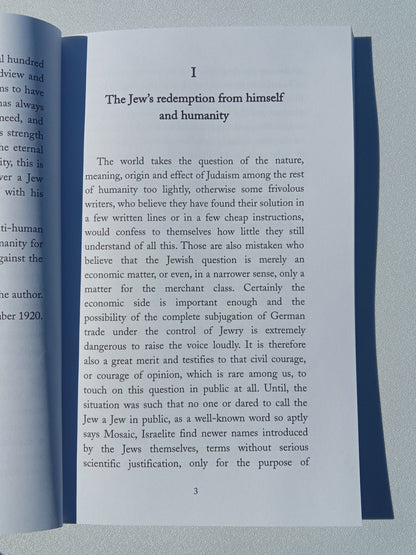 Overcoming Judaism by Rudolf Gorsleben PB