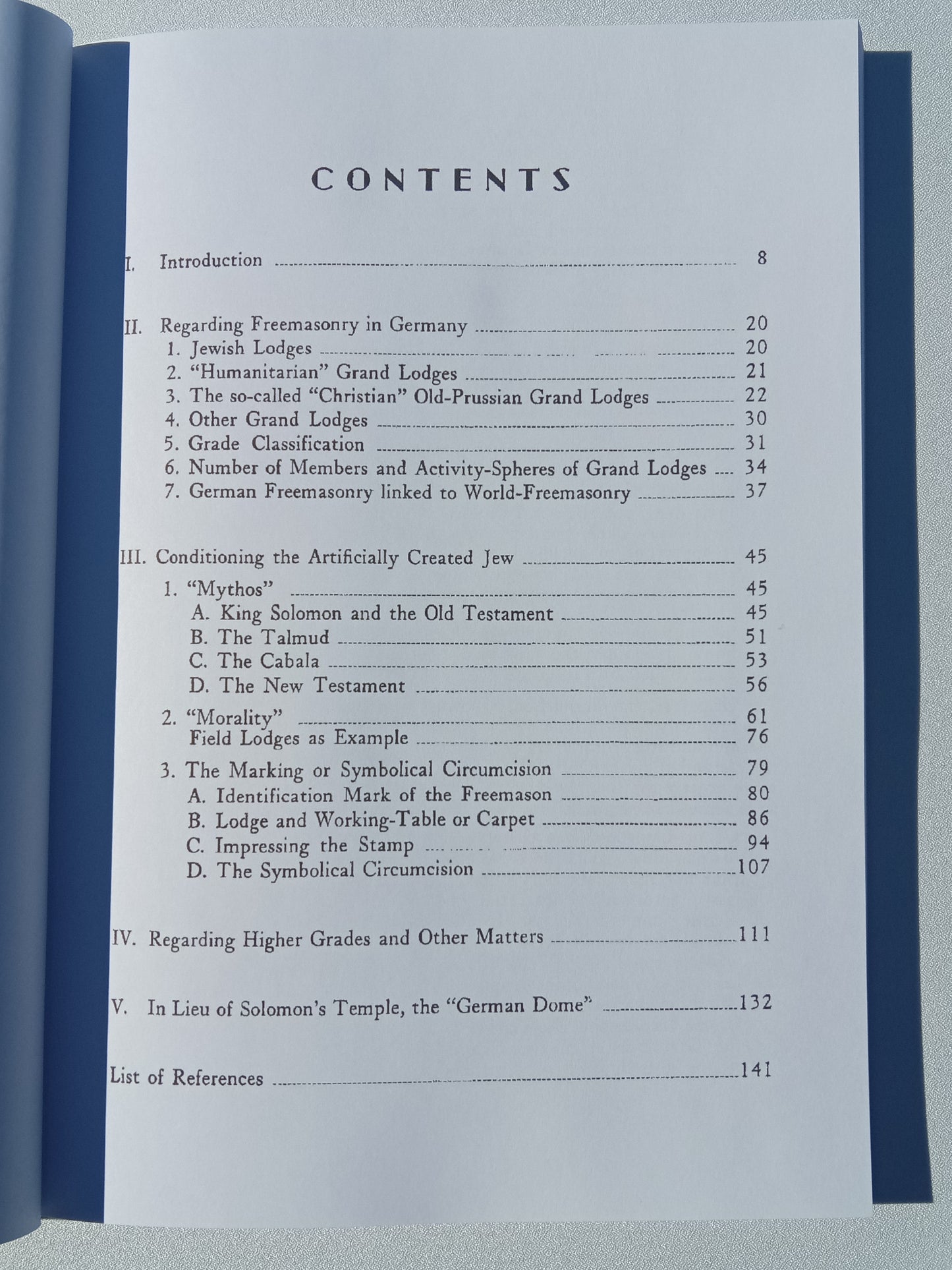 Destruction of Freemasonry: Revelation of Its Secrets by Erich Ludendorff PB