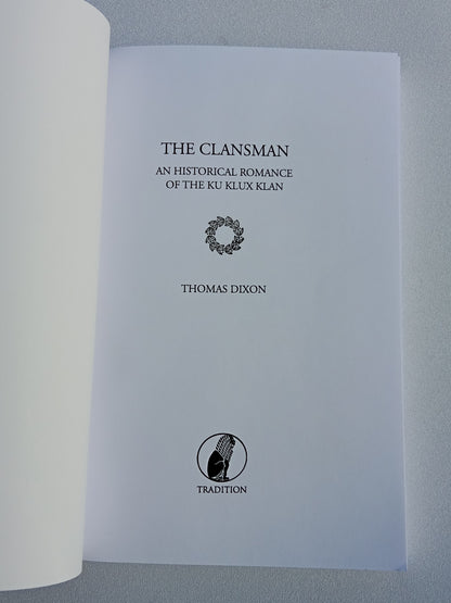 Clansman by Thomas Dixon PB