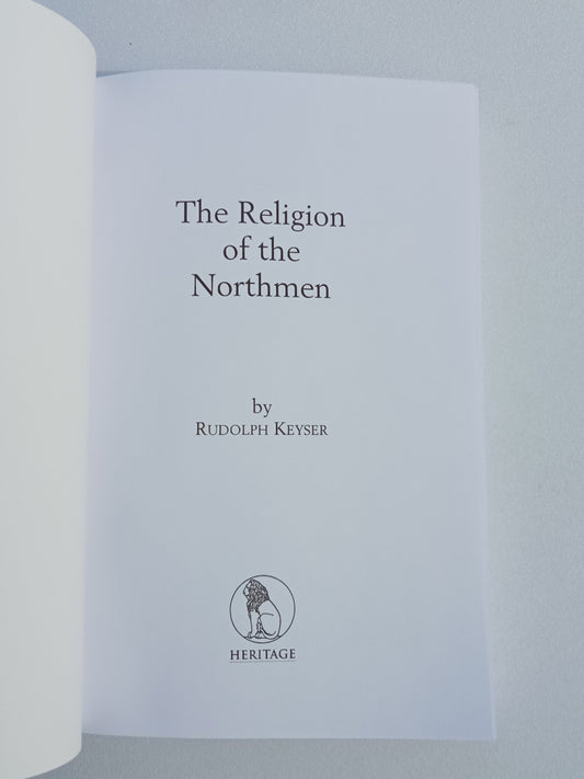 Religion of the Northmen by Rudolph Keyser
