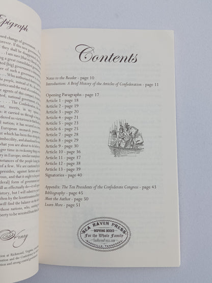 Articles of Confederation Explained by Lochlainn Seabrook PB