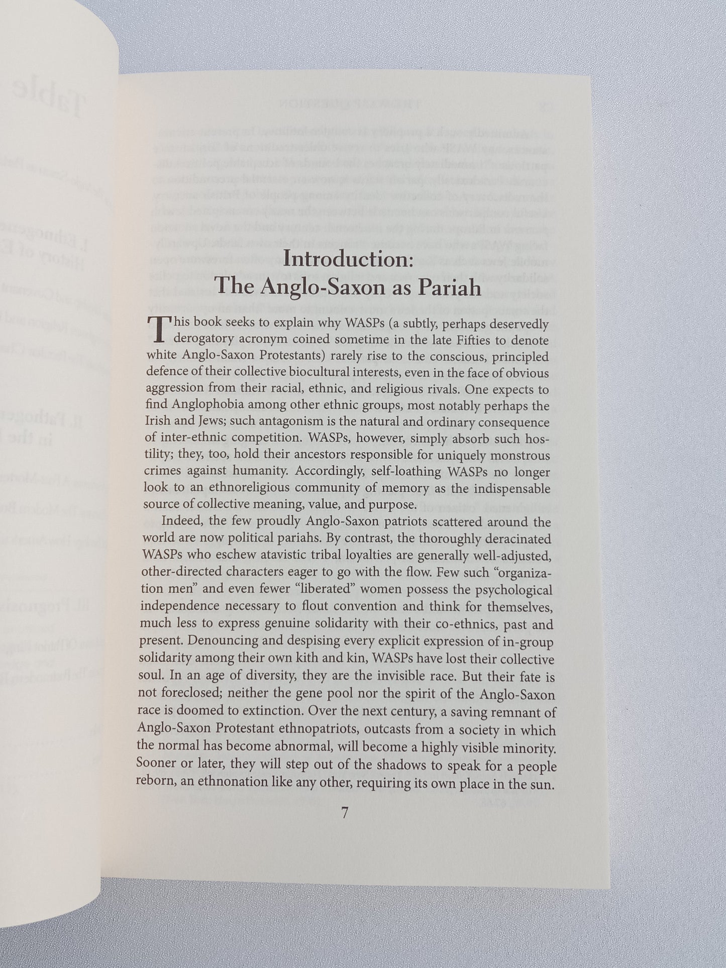 WASP Question: An Essay on the Biocultural Evolution, Present Predicament, and Future Prospects of the Invisible Race by Andrew Fraser
