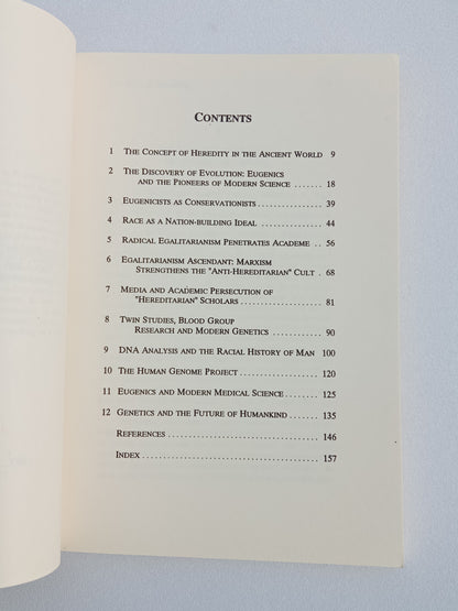 Heredity and Humanity: Race, Eugenics, and Modern Science by Roger Pearson PB
