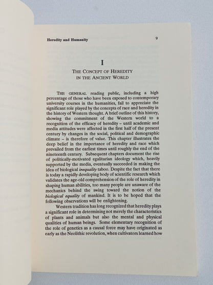 Heredity and Humanity: Race, Eugenics, and Modern Science by Roger Pearson PB