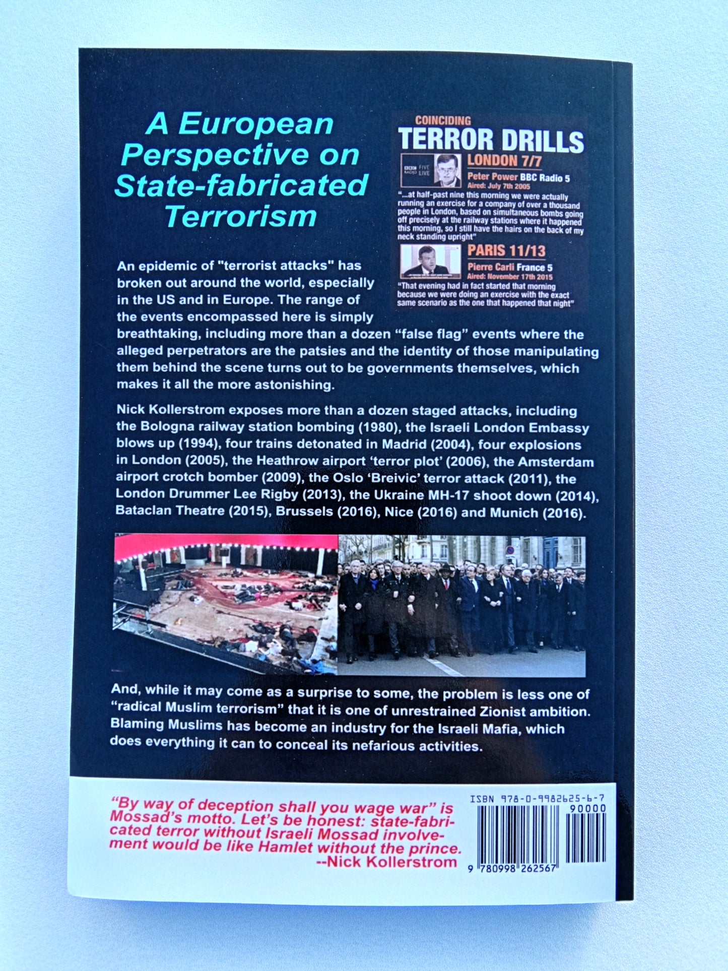 Chronicles of False Flag Terror: A European Perspective by Nick Kollerstrom PB