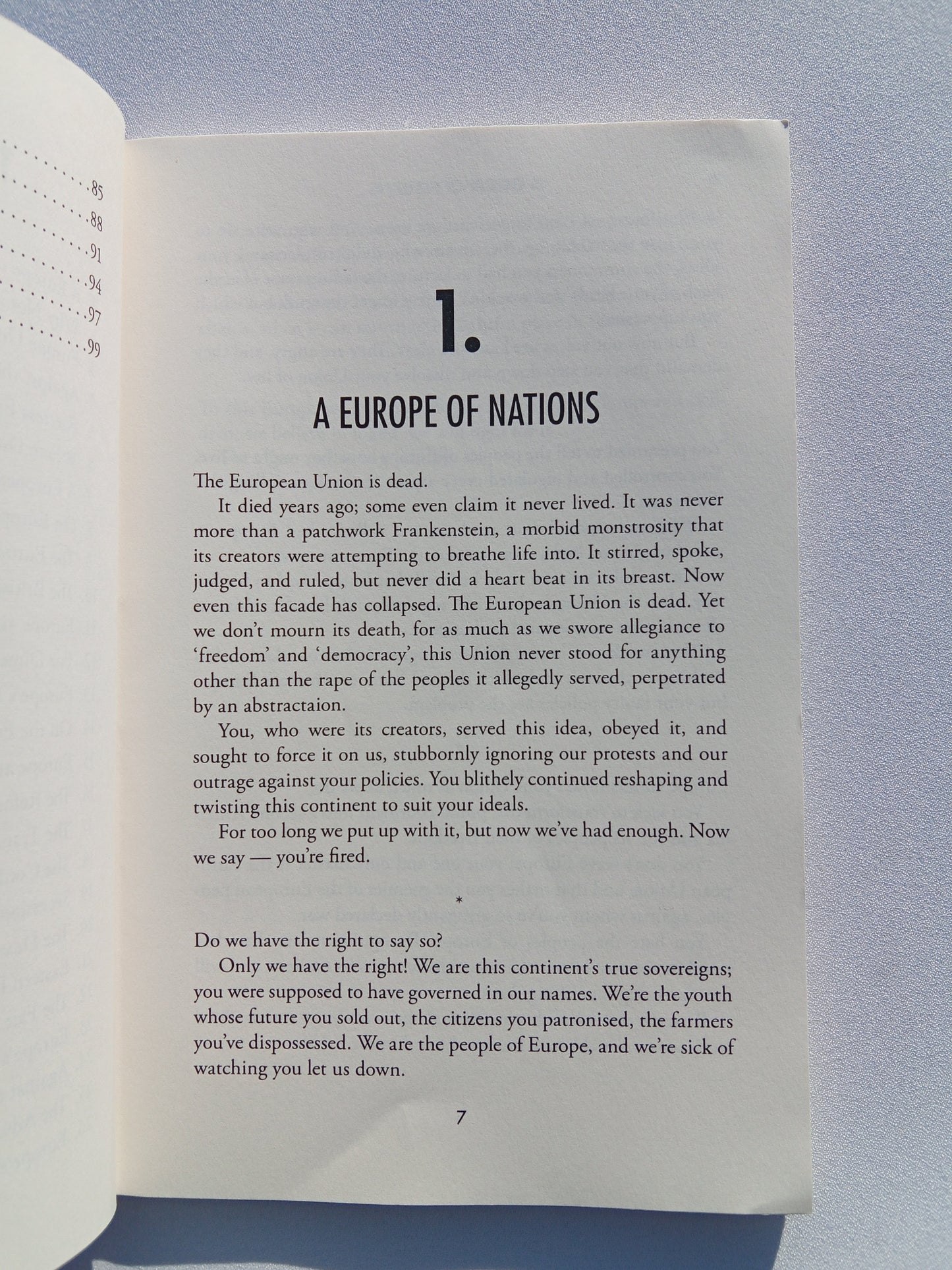 Europe of Nations: A Declaration of Independence by Markus Willinger