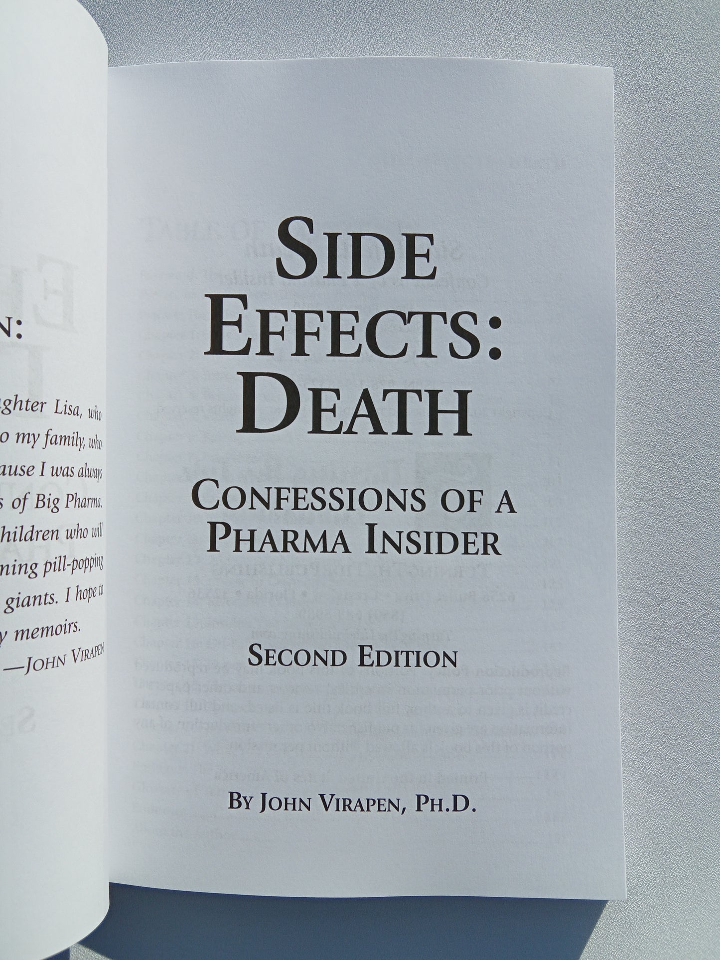 Side Effects: Death by John Virapen