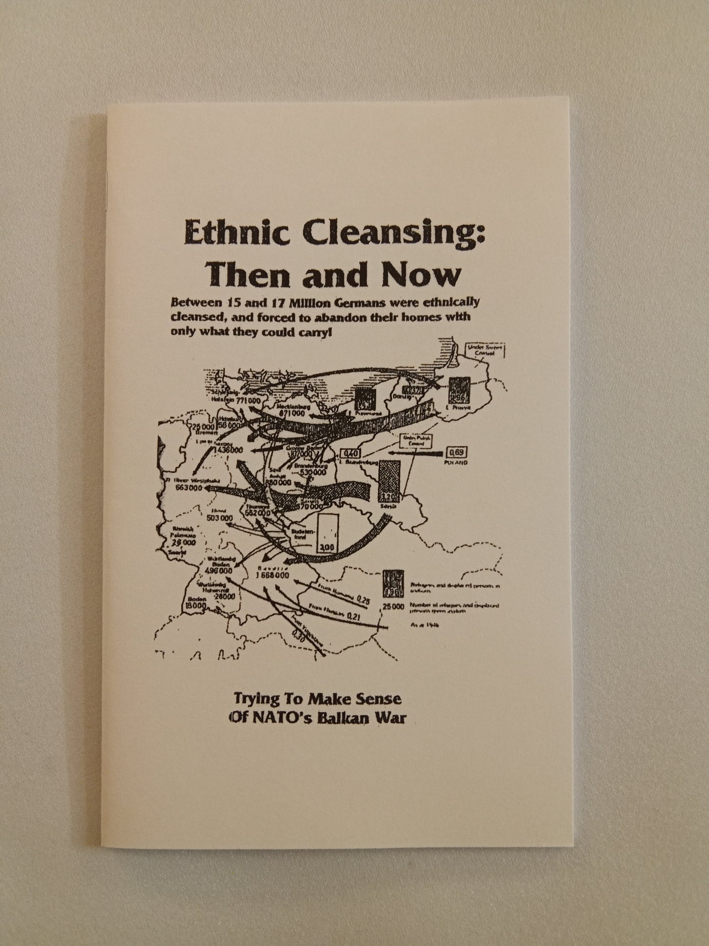 Ethnic Cleansing: Then and Now by Ernst Zundel SB