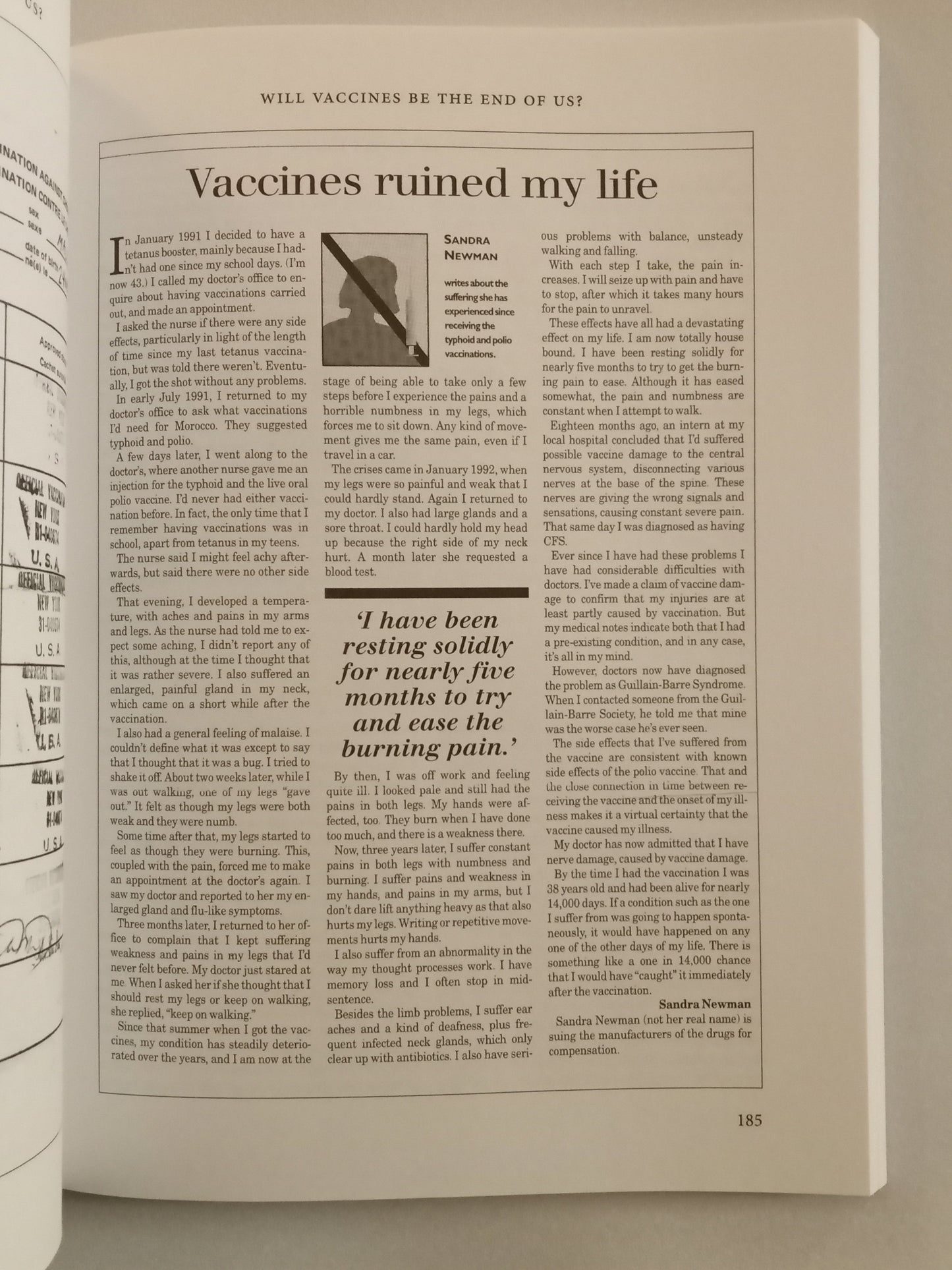 'Will Vaccines Be the End of Us? by John Massaro