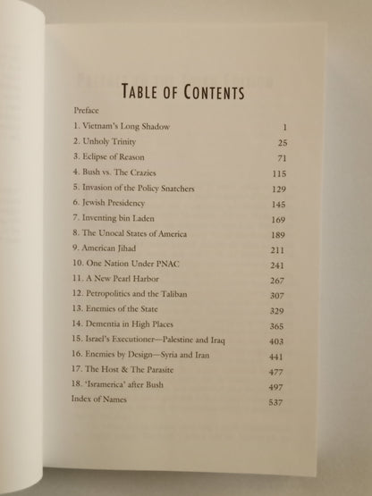 Host and the Parasite: How Israel's Fifth Column Consumed America by Greg Felton PB
