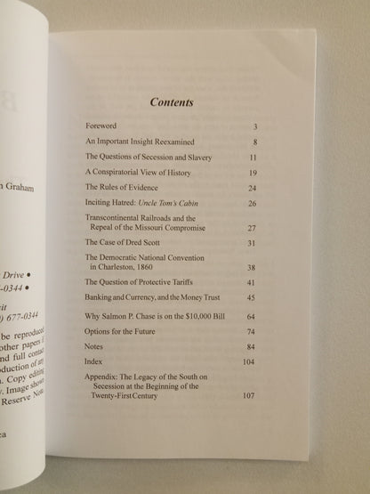 Blood Money: The Civil War and the Federal Reserve by John Graham PB