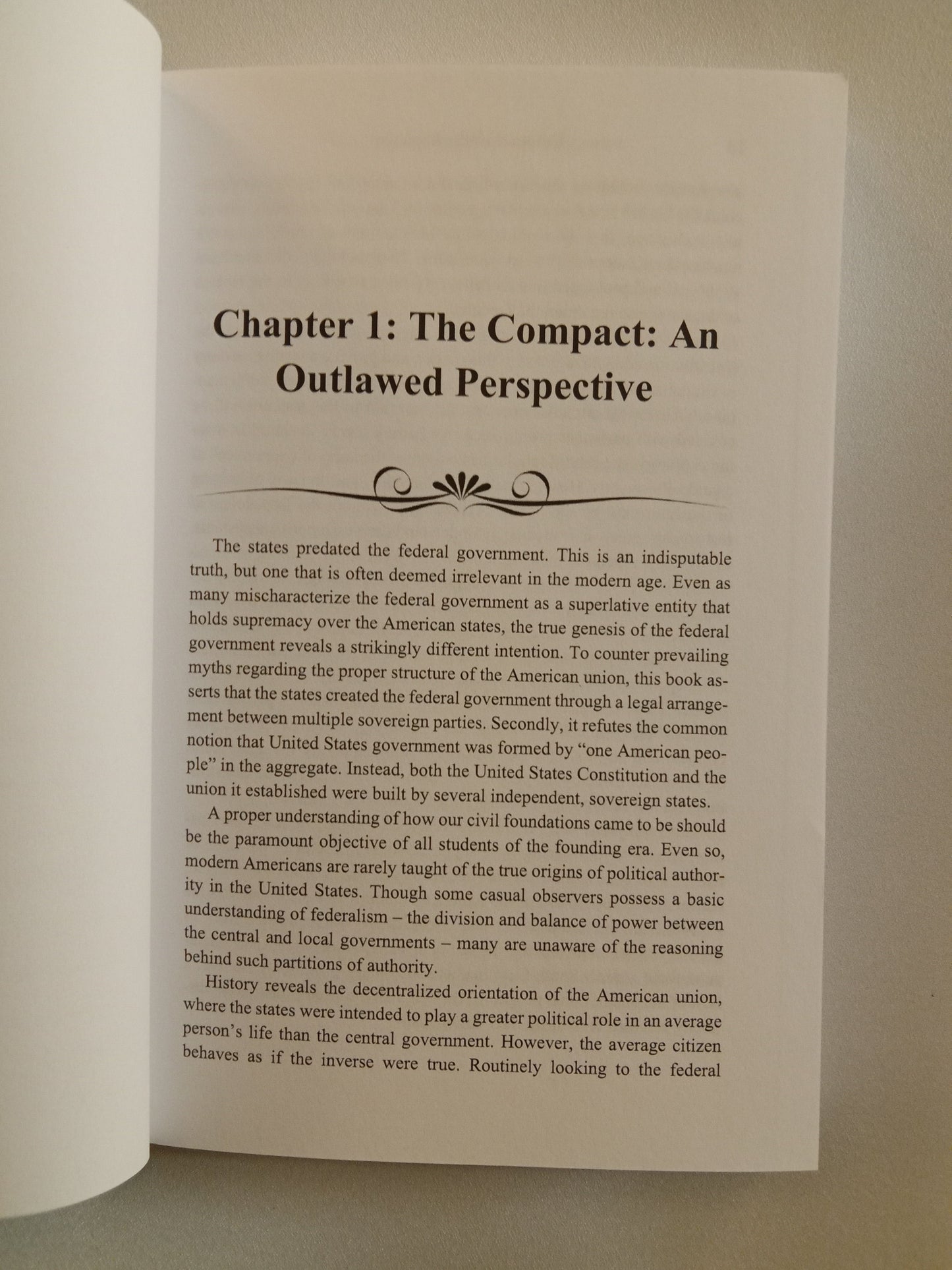 Compact of the Republic: League of States and Constitution by David Benner PB
