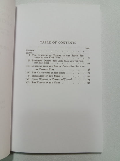 Truth About Lynching and the Negro in the South by Winfield Collins PB