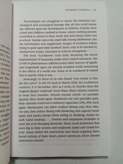 Covert COVID Culprits: An Inquest Chronicle by Karl Haemers PB