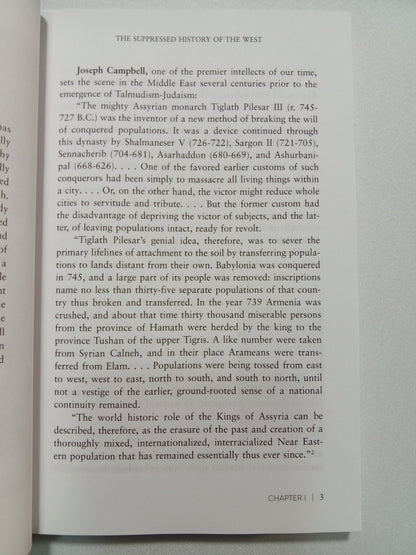 Suppressed History of the West: Immigration, Subversion, and Colonization from Rome to America and Russia by George Larson