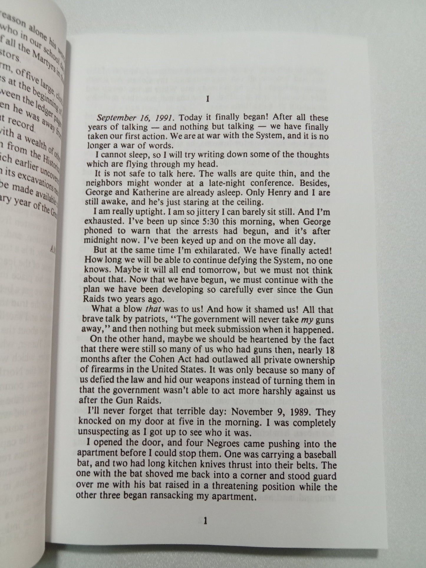 'Turner Diaries by Andrew MacDonald (William Pierce)