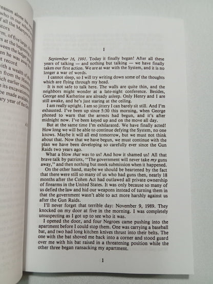 'Turner Diaries by Andrew MacDonald (William Pierce)