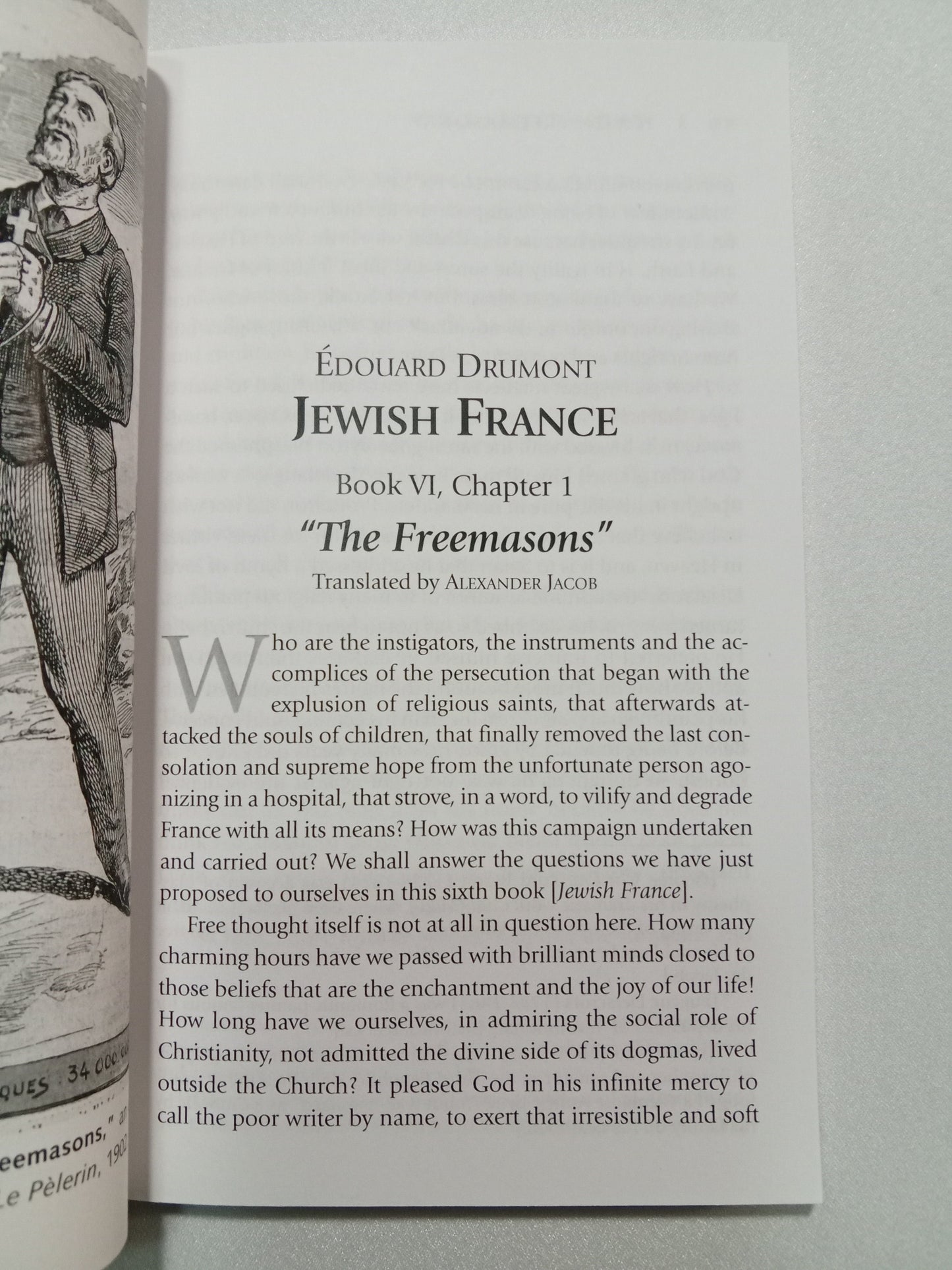 'Jewish Freemasonry: Two Treatises by Edouard Drumont PB