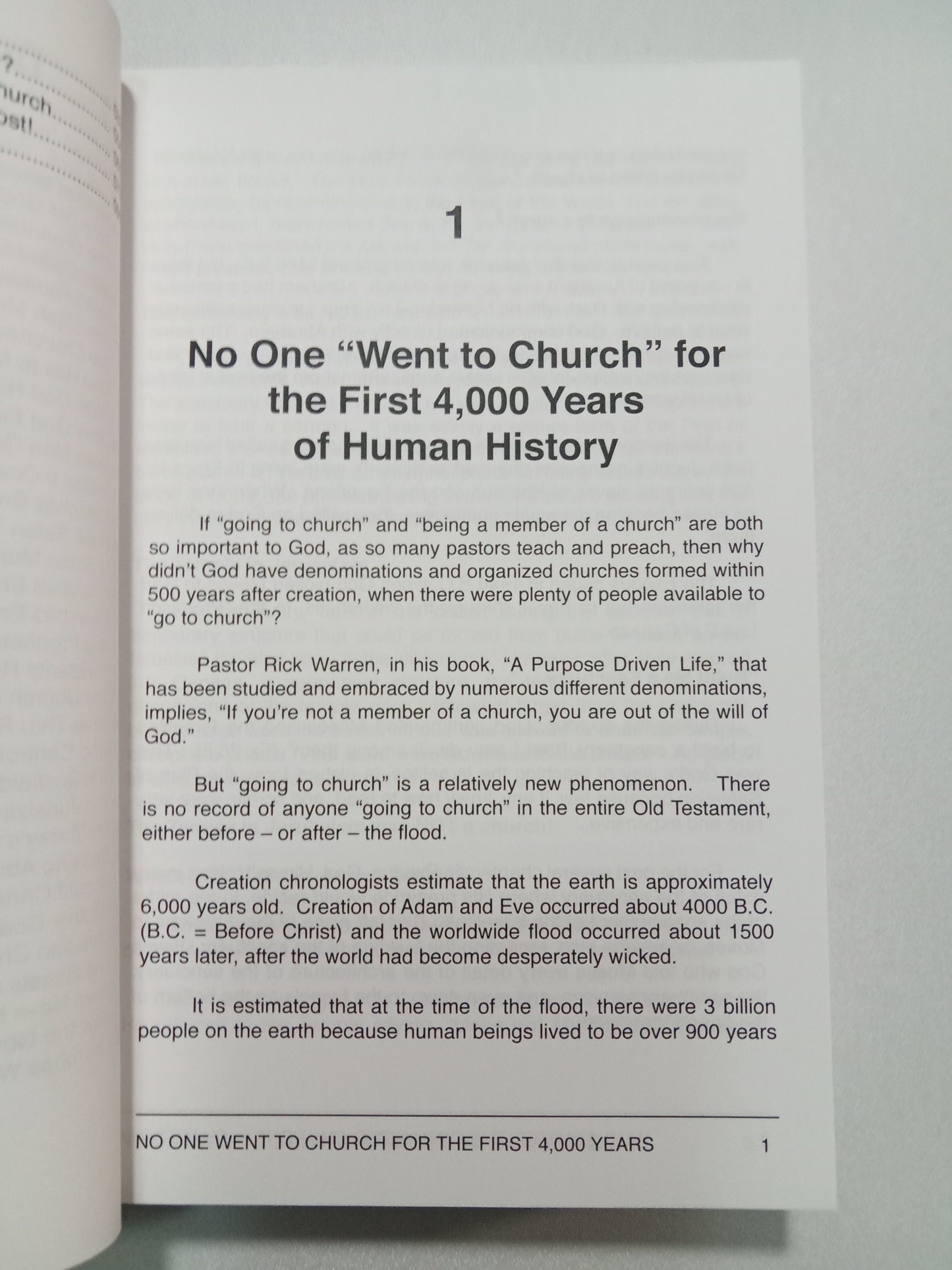 Who Started the Organized Church?: It Wasn't God! by Lorraine Day