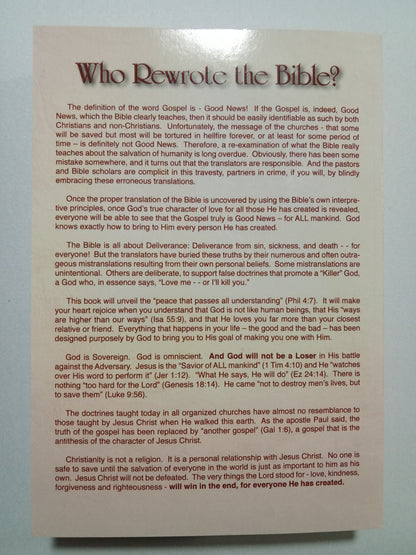 Who Rewrote the Bible?: Translators Deceived the World by Lorraine Day PB
