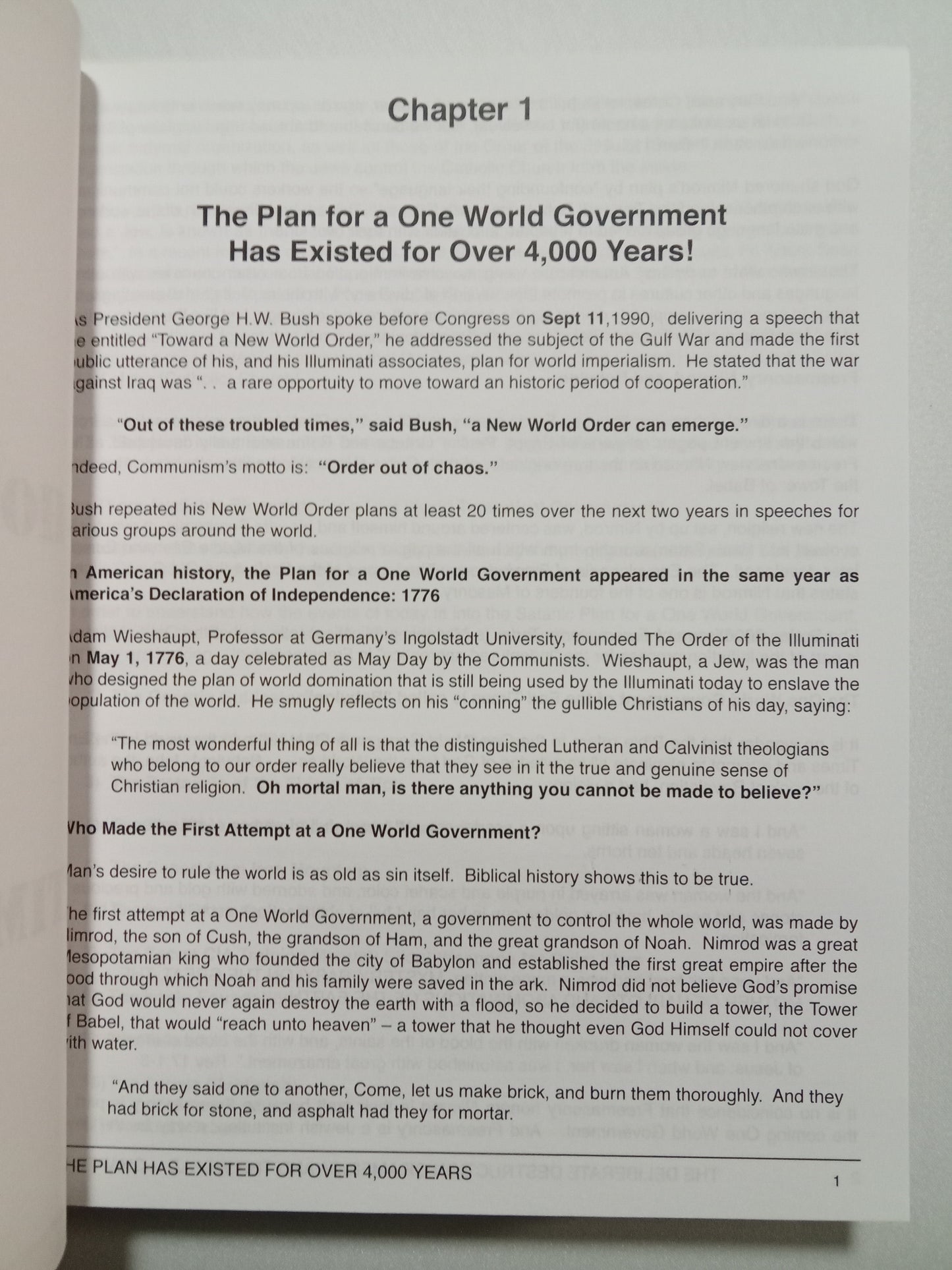 'Deliberate Destruction of America and the World: Who's Doing It and Why by Lorraine Day
