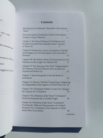 'Inequality of the Human Races by Arthur de Gobineau PB