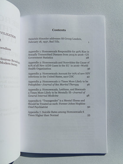 'Homosexual Threat to Civilization: A Speech by Heinrich Himmler