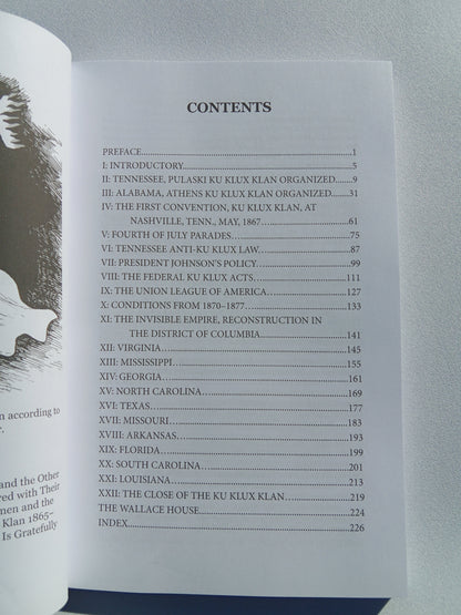 Authentic History of the Ku Klux Klan: 1865 to 1877 by Susan Davis PB
