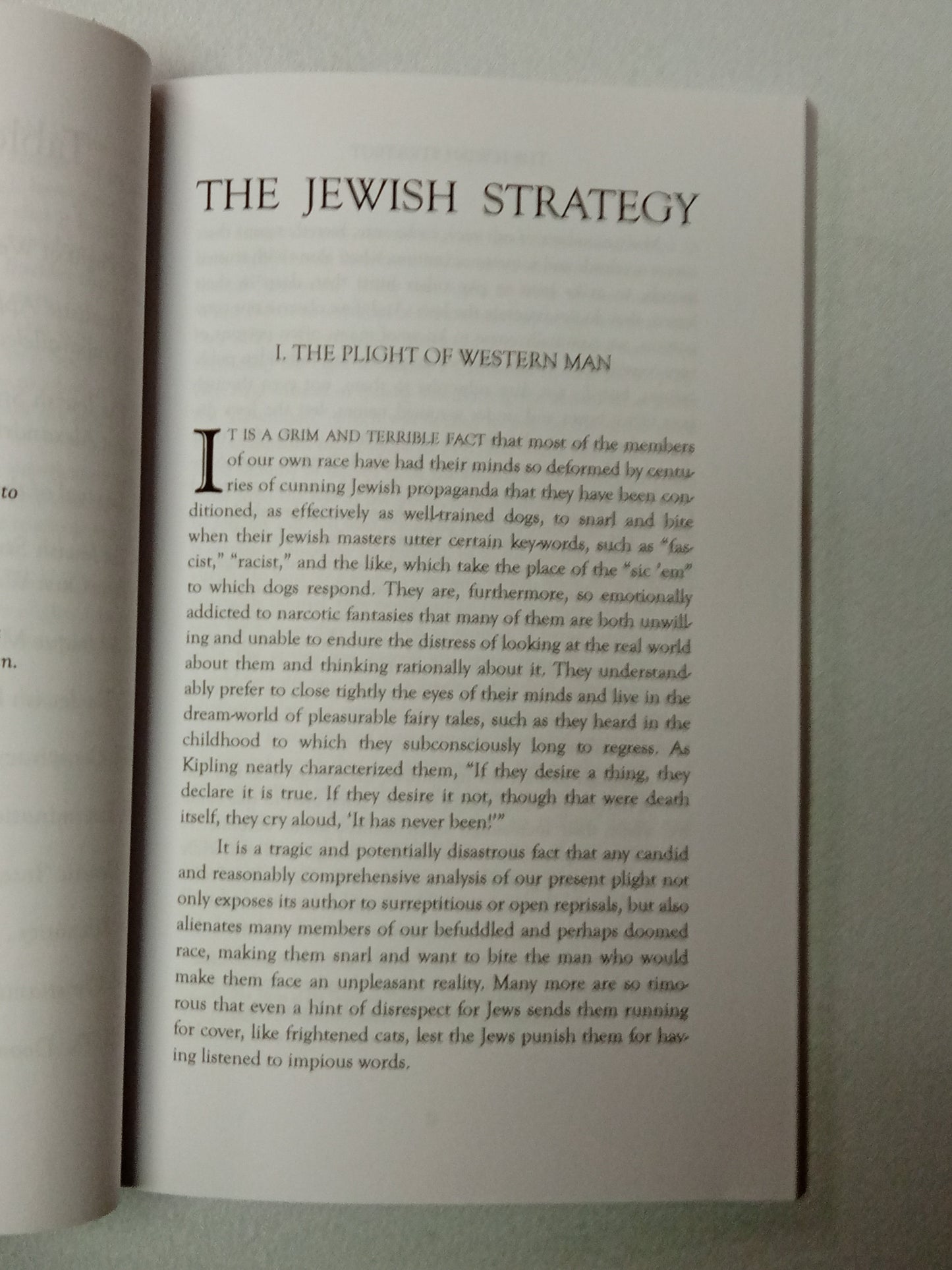 Jewish Strategy: How the Jews Survived Years of Persecution by Revilo Oliver PB