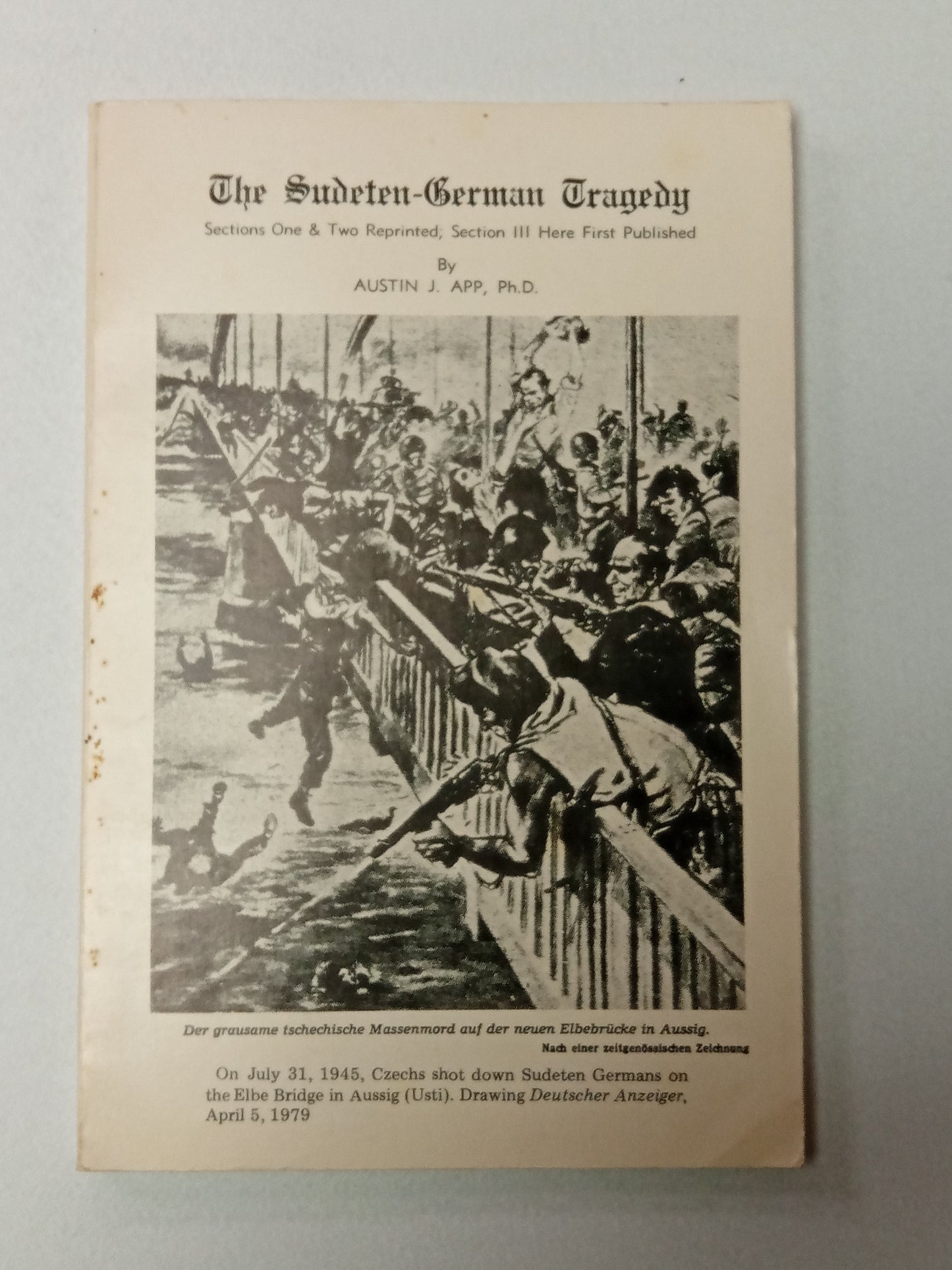Sudeten-German Tragedy by Austin App PB