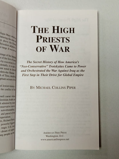 High Priests of War by Michael Piper PB