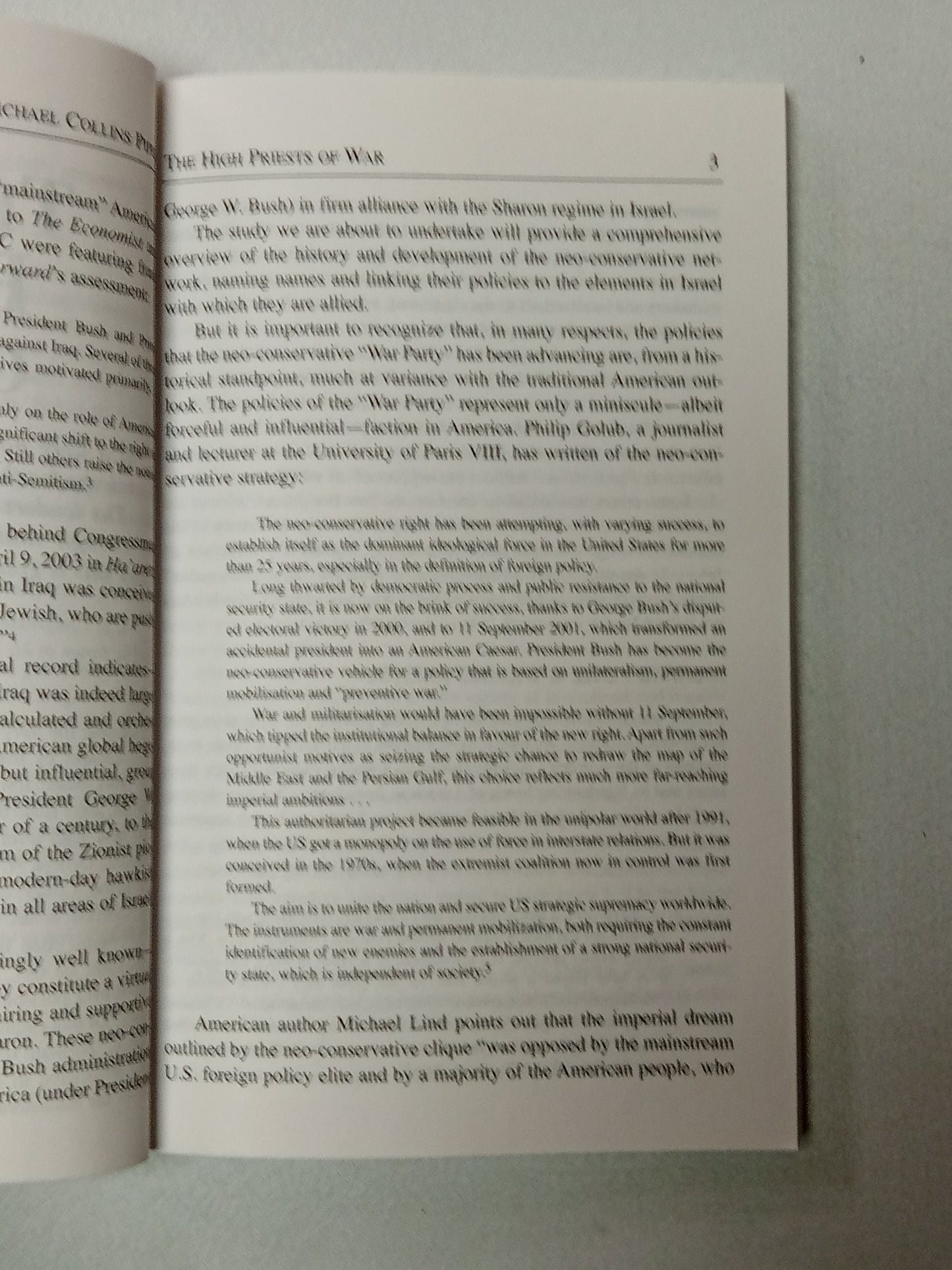 High Priests of War by Michael Piper PB