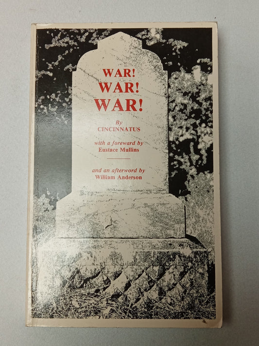 War! War! War! by Cincinnatus