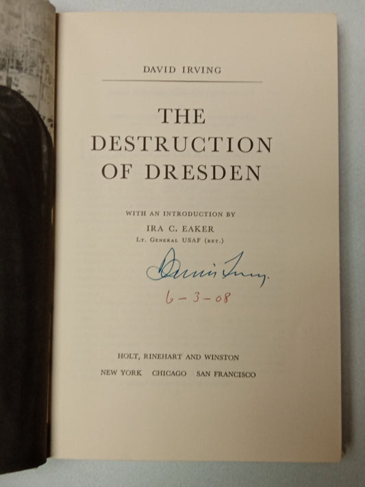 Destruction of Dresden by David Irving