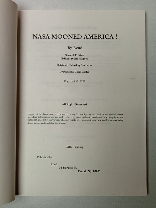 NASA Mooned America by Ralph Rene