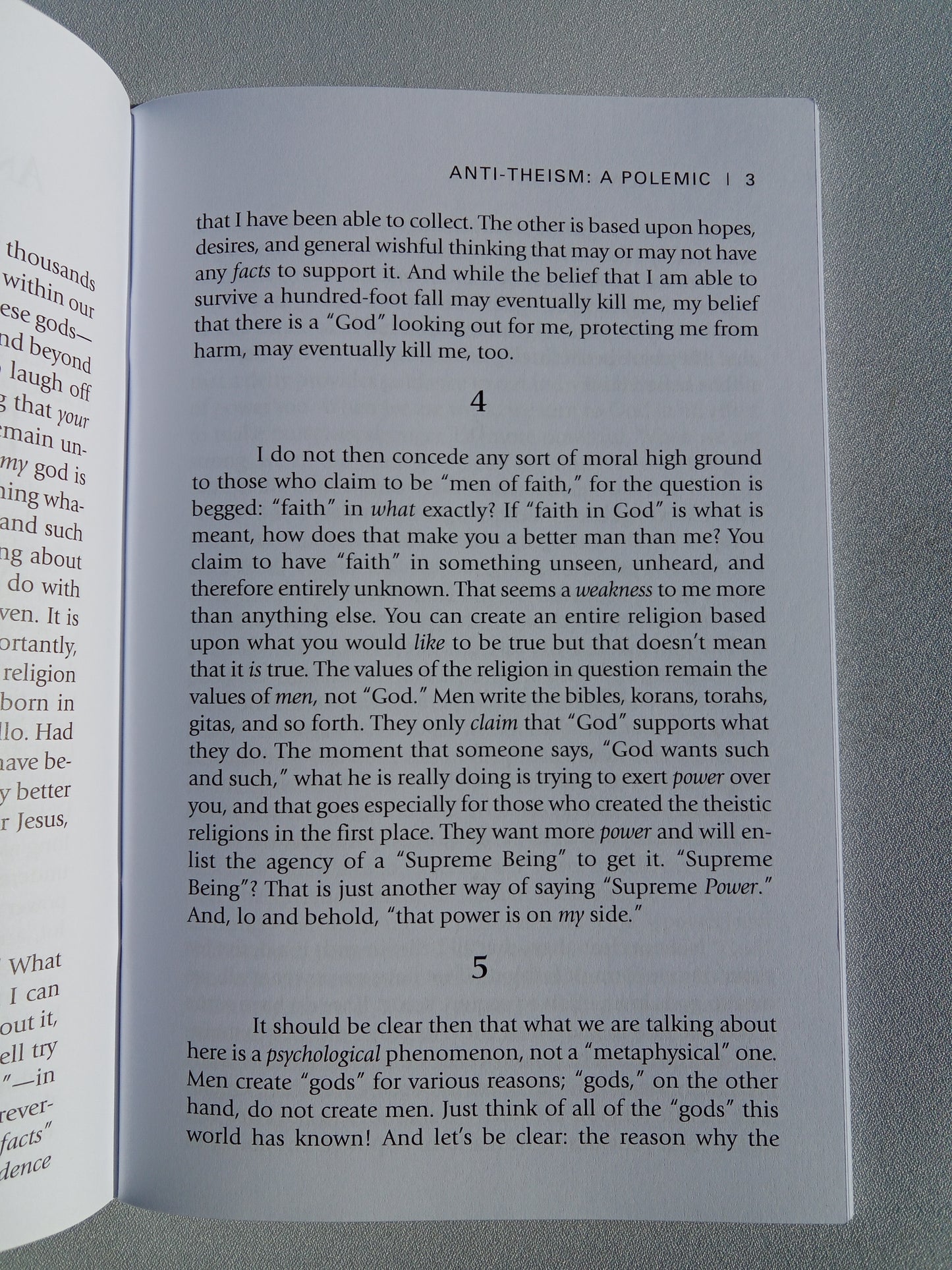 Anti-Theism: A Polemic by Matthew Hale SB
