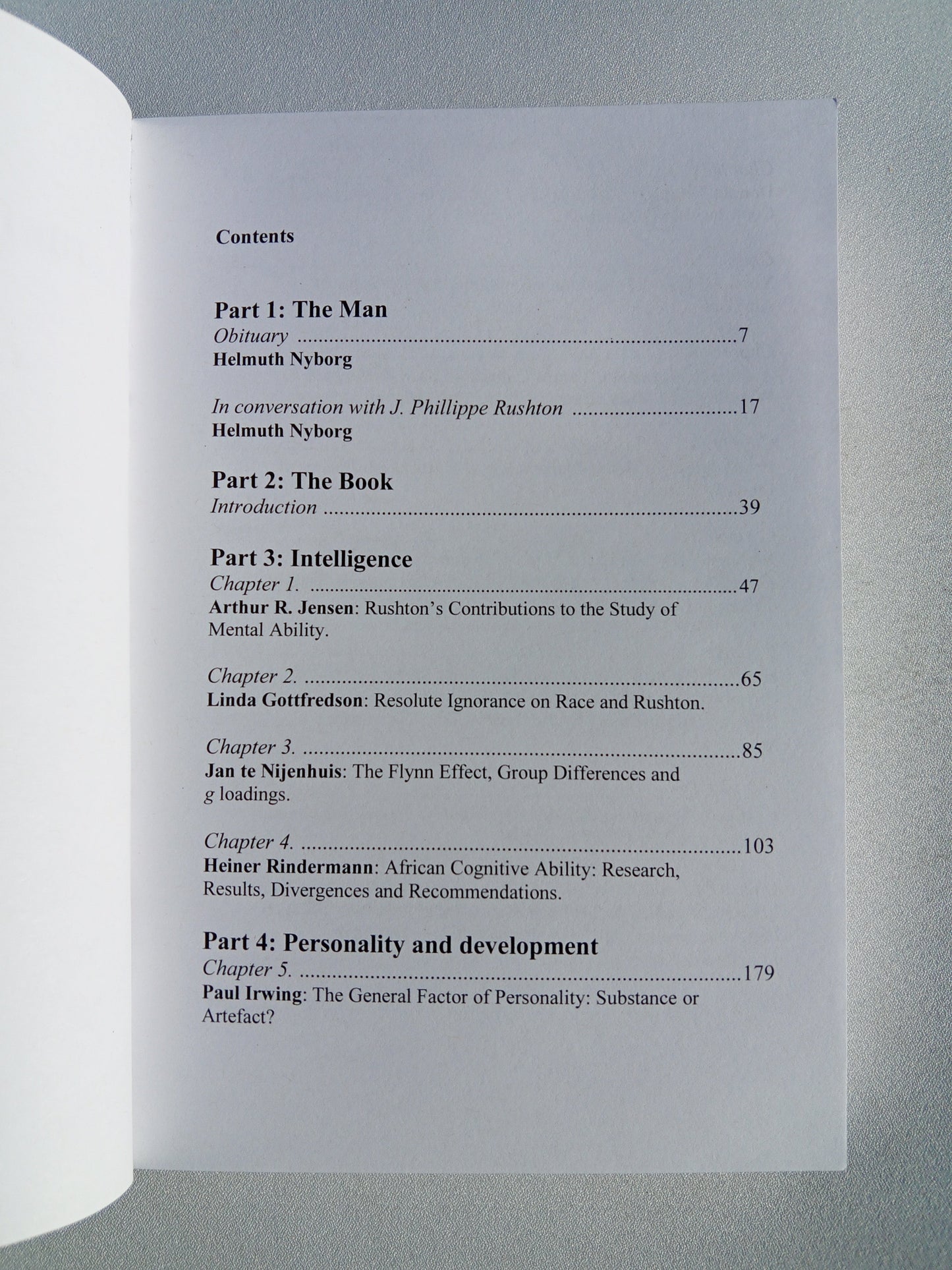 Life History Approach to Human Differences: A Tribute to Philippe Rushton by Helmuth Nyborg