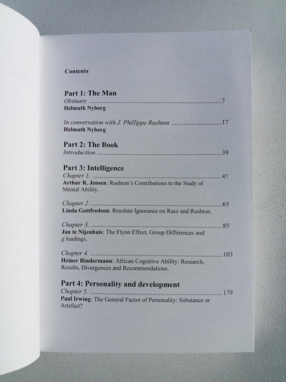 Life History Approach to Human Differences: A Tribute to Philippe Rushton by Helmuth Nyborg
