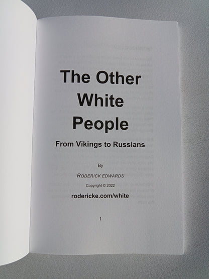Other White People: From Vikings to Russians by Roderick Edwards