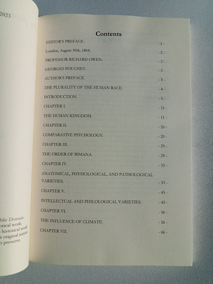 Plurality of the Human Race by George Pouchet