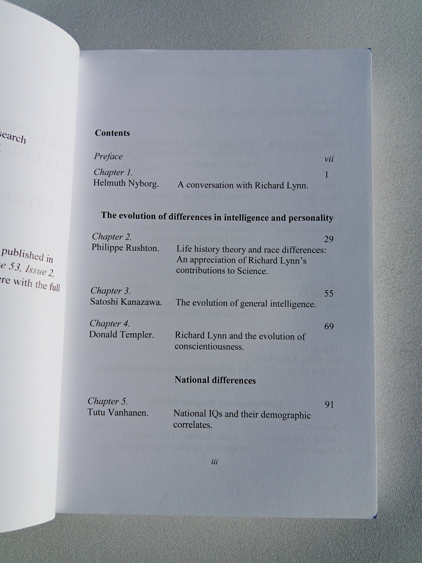 Race and Sex Differences in Intelligence and Personality by Helmuth Nyborg PB